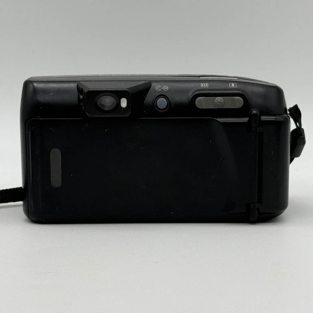Fuji Discovery 975 Zoom Panorama 35mm Film Camera Black 35-80mm Fujinon TESTED